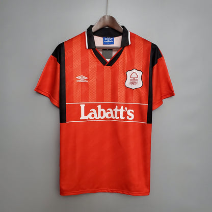 Divisa da casa retrò 94/95 del Nottingham Forest 