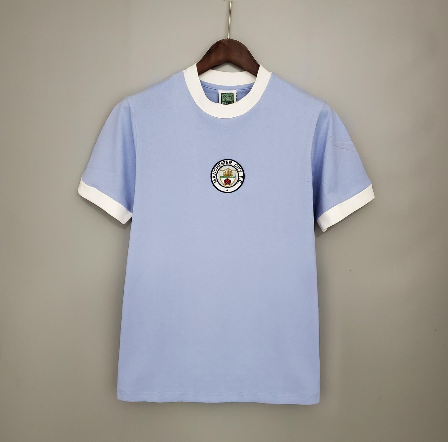 Divisa storica da casa del Manchester City 1972 