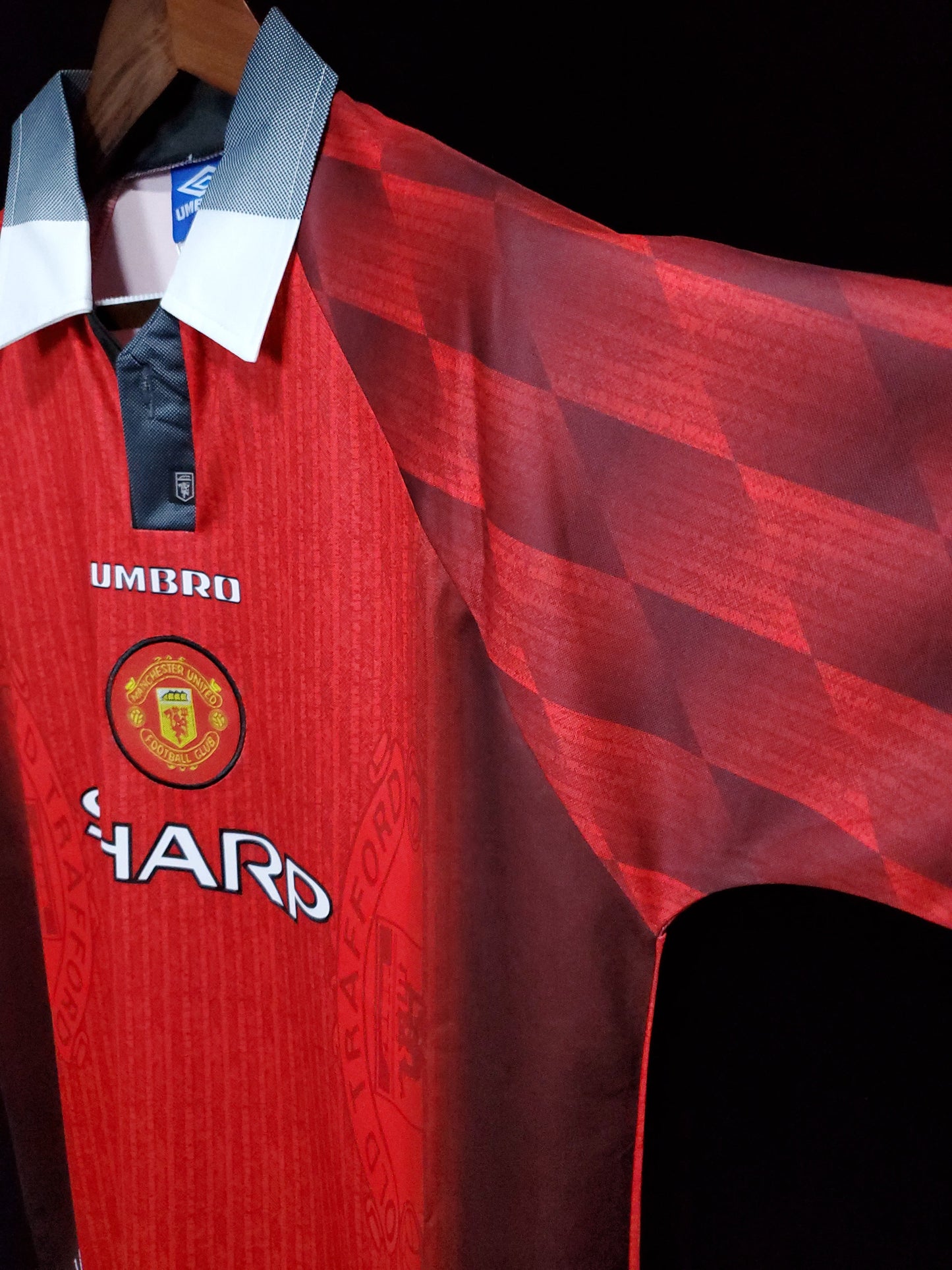 Retro Manchester United 1996 Home Kit