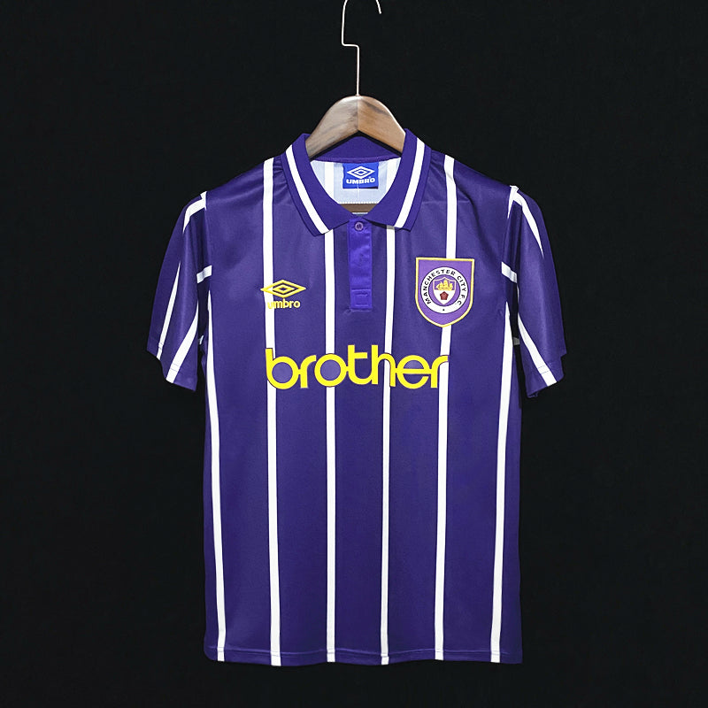 Retro 1993 Manchester City Away Kit