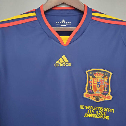 Retro Spain 2010 Away Kit Long Sleeve