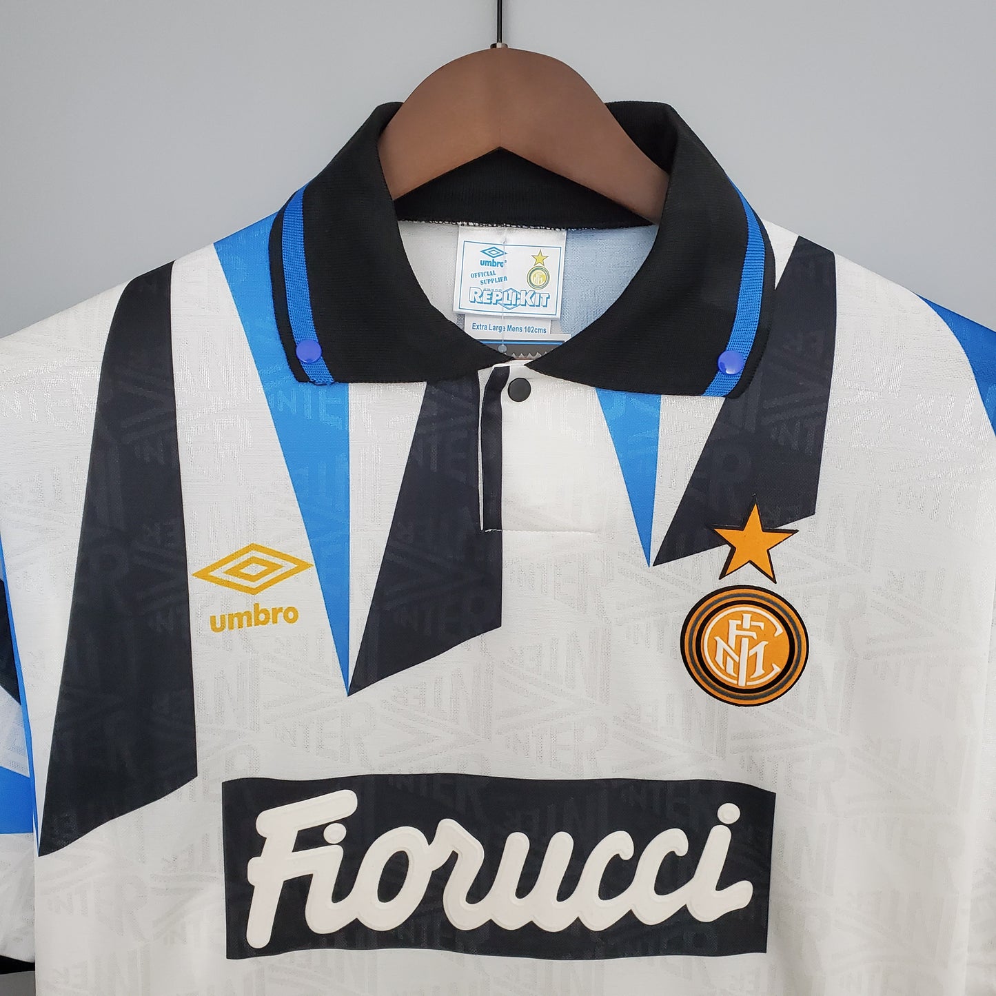 Maglia retrò da trasferta dell'Inter 92/93 