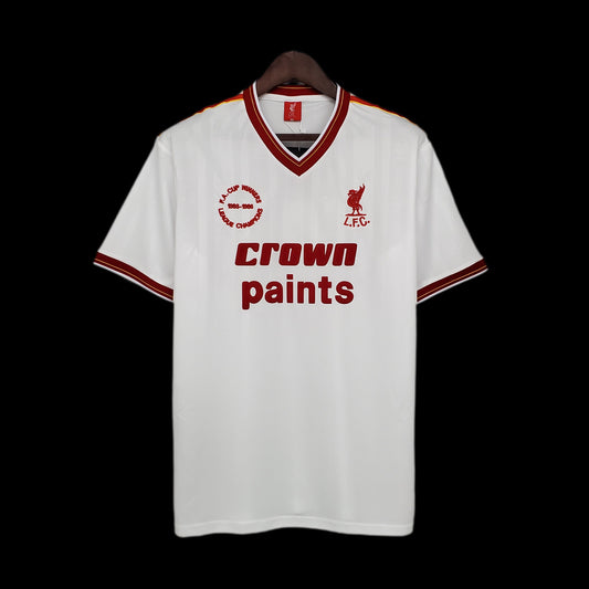 Divisa da trasferta retrò del Liverpool 85-86 