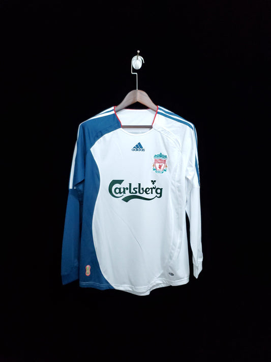 Retro Liverpool 06/07 Away Manica lunga 