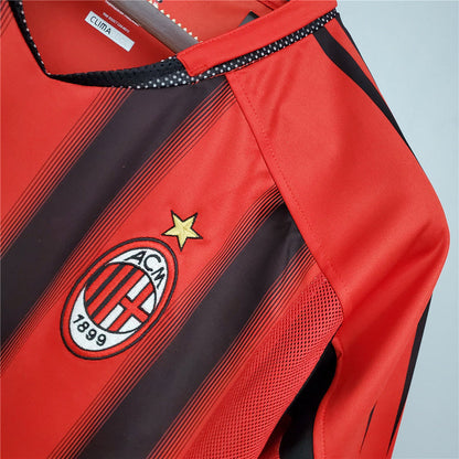 Retro AC Milan 04/05 Home Kit
