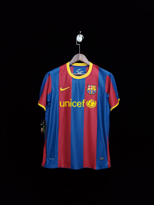 Retro Barcelona 10-11 Home Kit