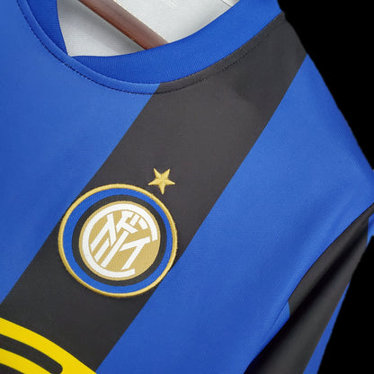 Retro Inter Milan 08/09 Home Shirt Kit