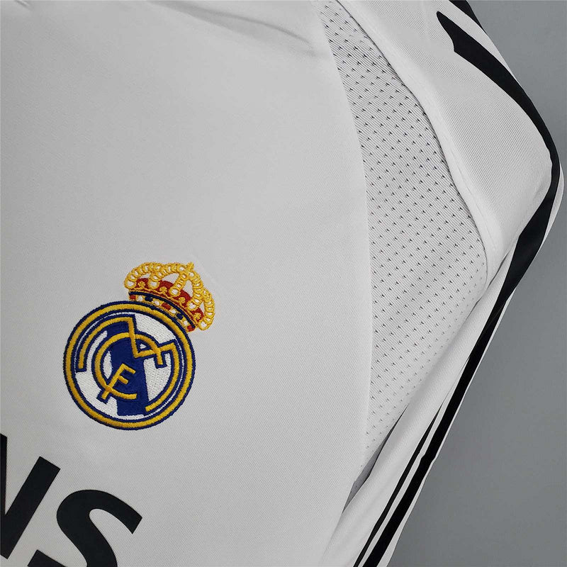 Maglia retrò Real Madrid 05/06 Home, manica lunga 