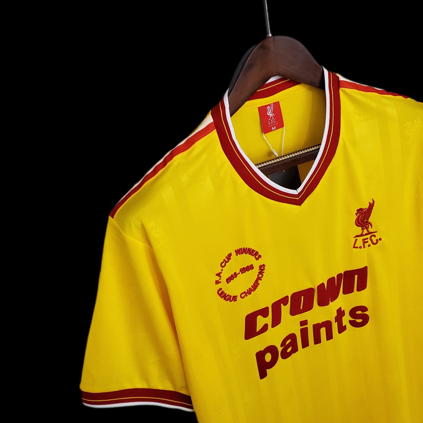 Divisa da trasferta retrò del Liverpool 85-86 