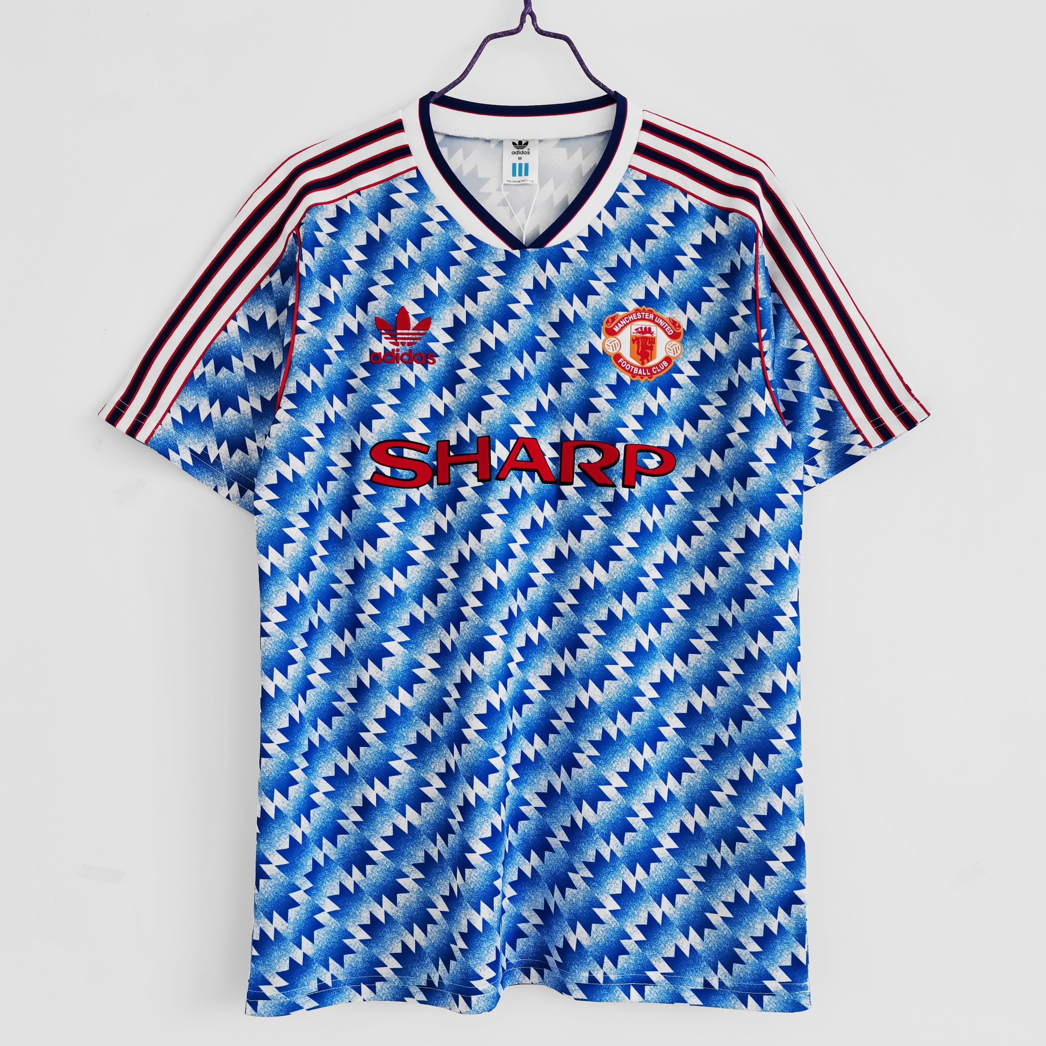 Retro 1990/91 Manchester United Away Kit – Theftblkits