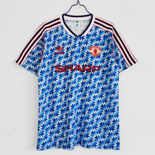 Retro 1990/91 Manchester United Away Kit