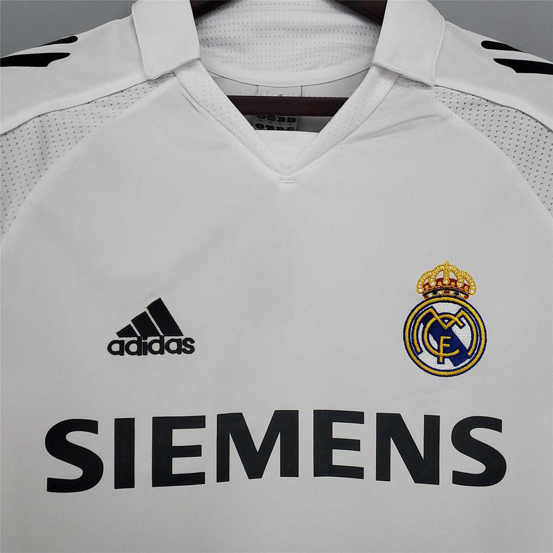 Maglia retrò Real Madrid 05/06 Home, manica lunga 