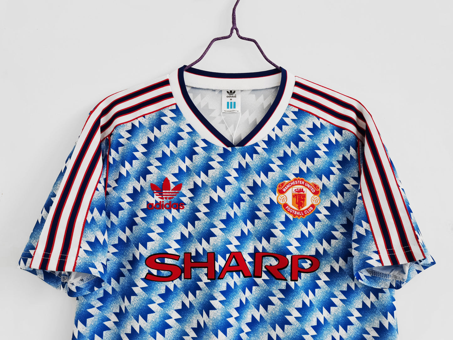 Maglia storica da trasferta del Manchester United 1990/91 