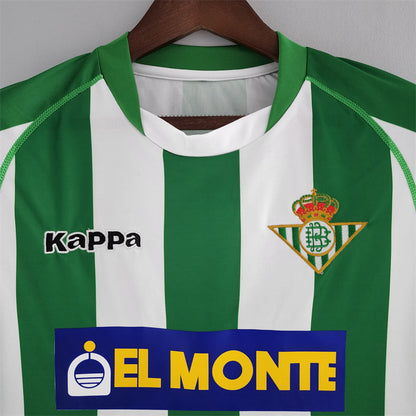 Retro Real Betis 01/02 Home Kit