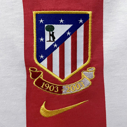 Retro 1903-2003 Atletico Madrid Centennial Edition Kit