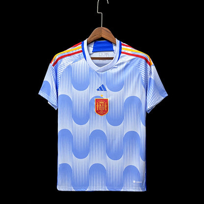 Maglia da trasferta della Spagna dei Mondiali 2022 