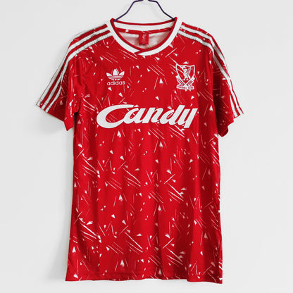 Retro 1989/91 Liverpool Home Kit