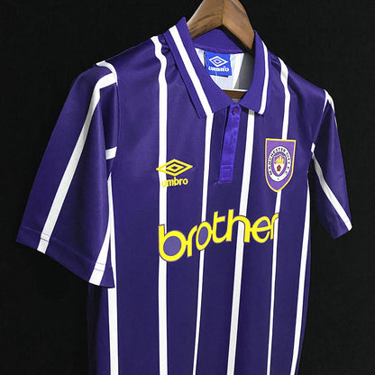 Retro 1993 Manchester City Away Kit