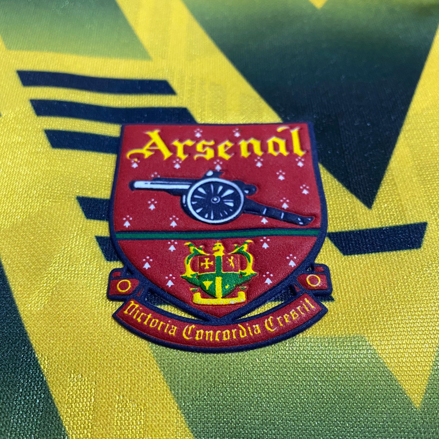 Retro Arsenal Away Kit Bruised Banana