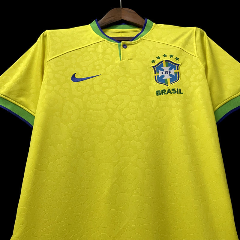 Maglia Brasile Home Coppa del Mondo 2022 