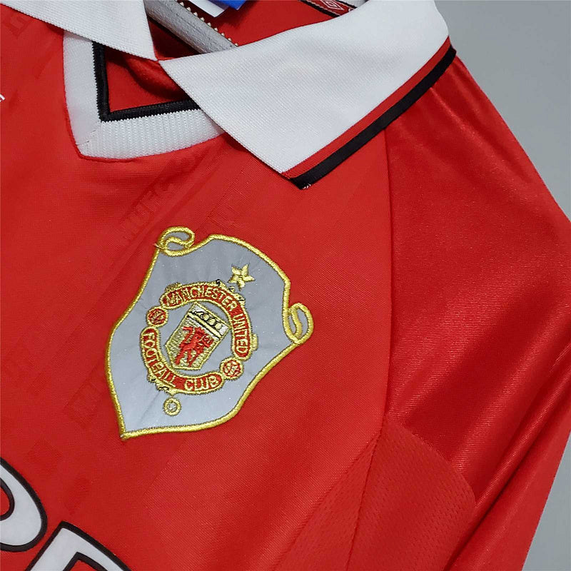 Retro Manchester United 99/00 Home Long Sleeve Kit