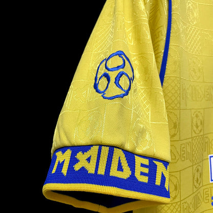 Retro 2008 West Ham Iron Maiden Giallo 