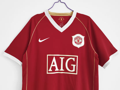 Retro 2006/07 Manchester United Home Kit