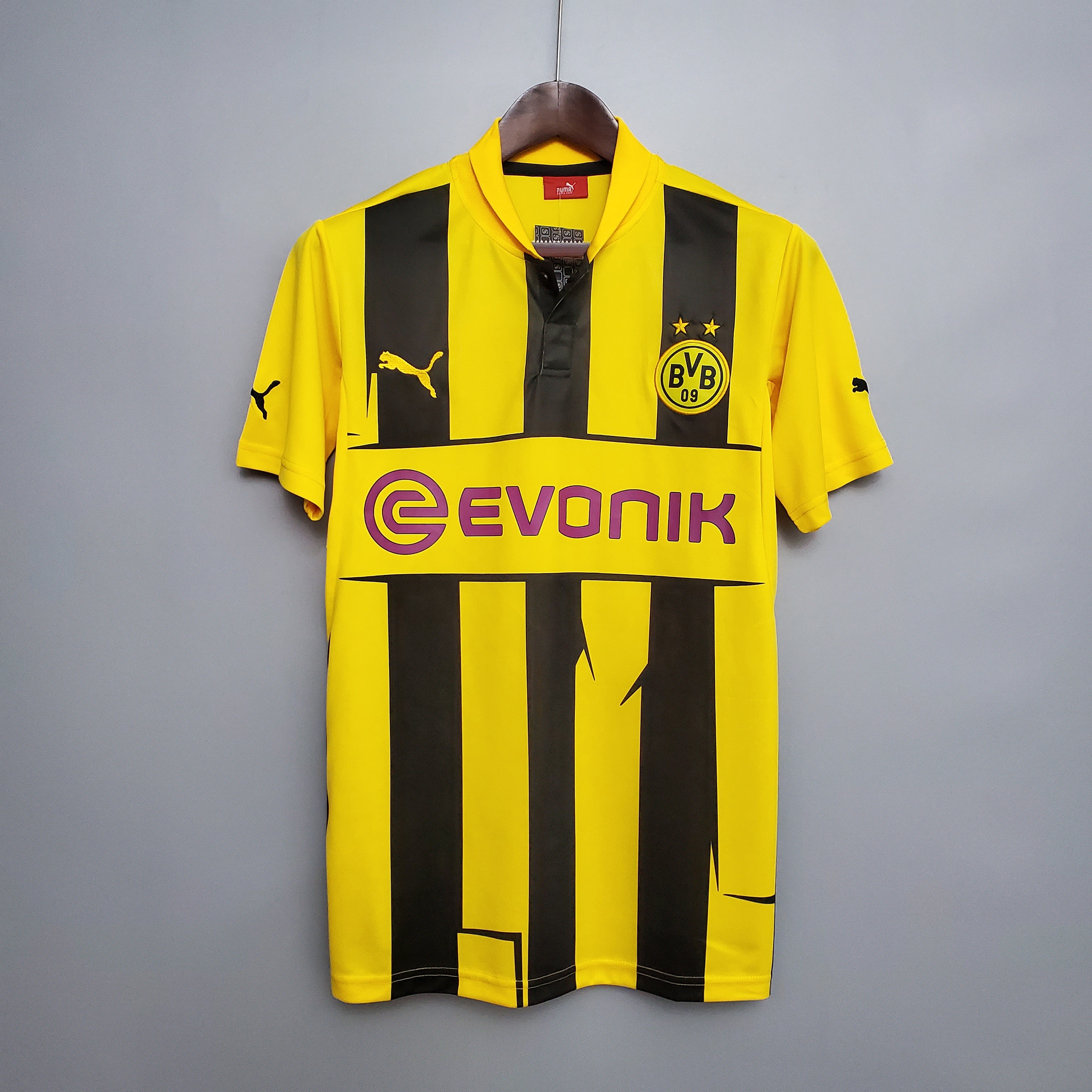 Retro Borussia Dortmund 12 13 Home Kit Theftblkits