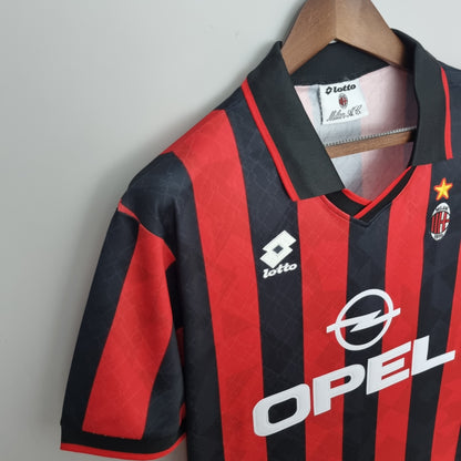 Retro 95/96 AC Milan Home Kit