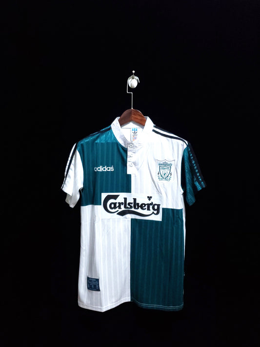 Maglia retrò da trasferta del Liverpool 95/96 