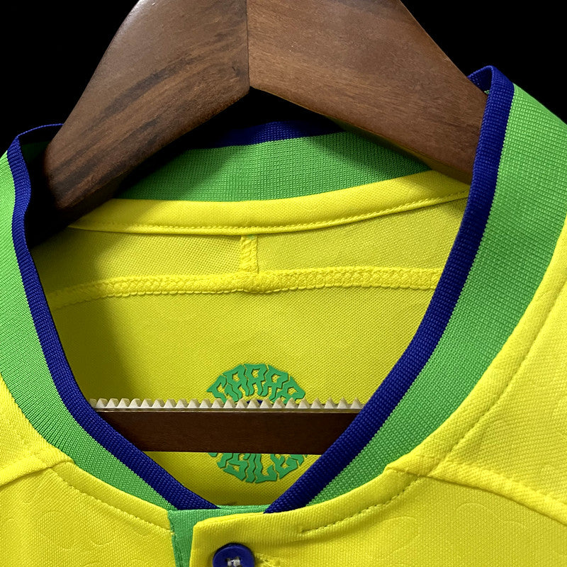 Maglia Brasile Home Coppa del Mondo 2022 