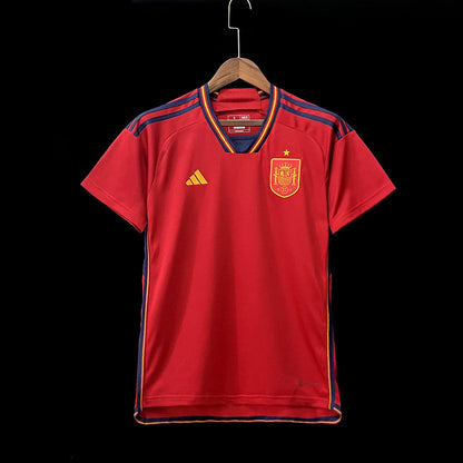 Maglia Home della Spagna dei Mondiali 2022 